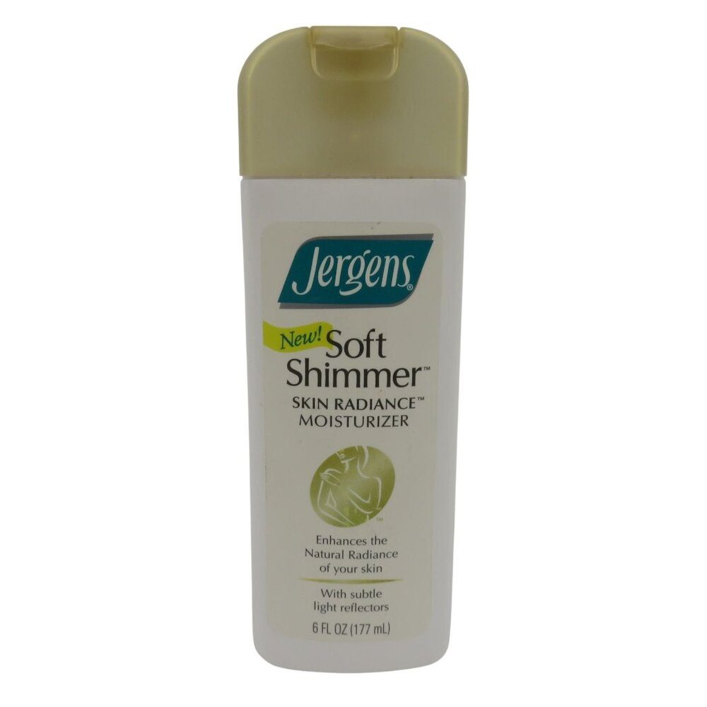 Jergens Soft Shimmer Skin Radiance Moisturizer Lotion 6oz USED 80 Percent Full